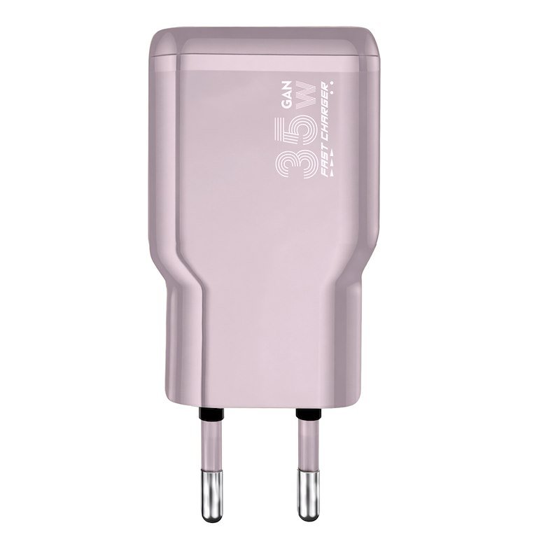 Tucano Caricabatterie One Power Kit 35w GaN Usb-c 60W Rosa