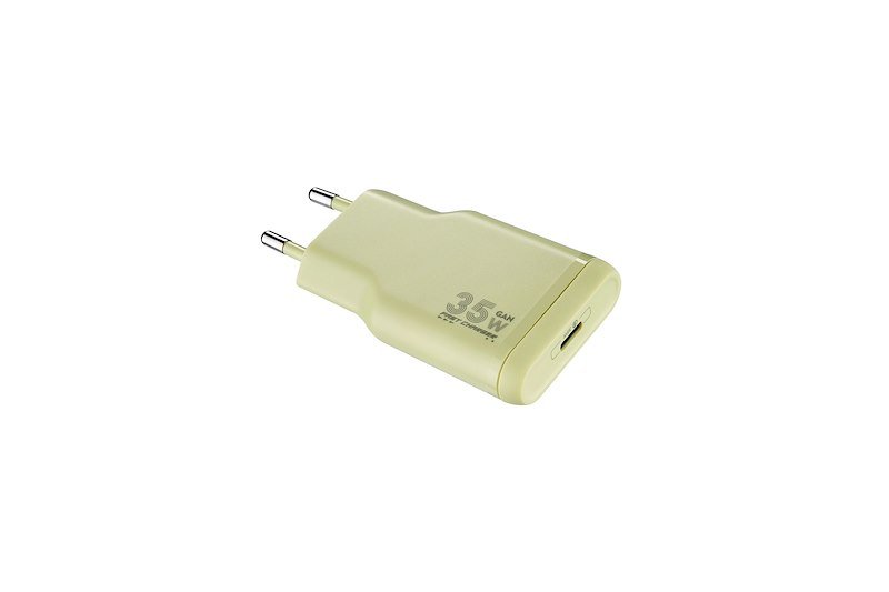 Tucano Caricabatterie One Power Kit 35w GaN Usb-c 60W Giallo