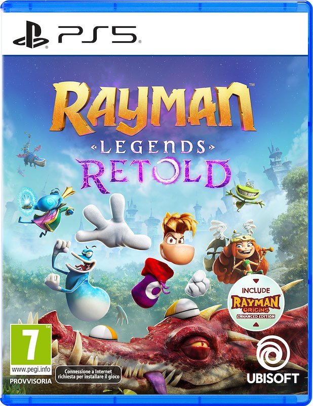 Ubisoft Rayman Legends Retold Ps5