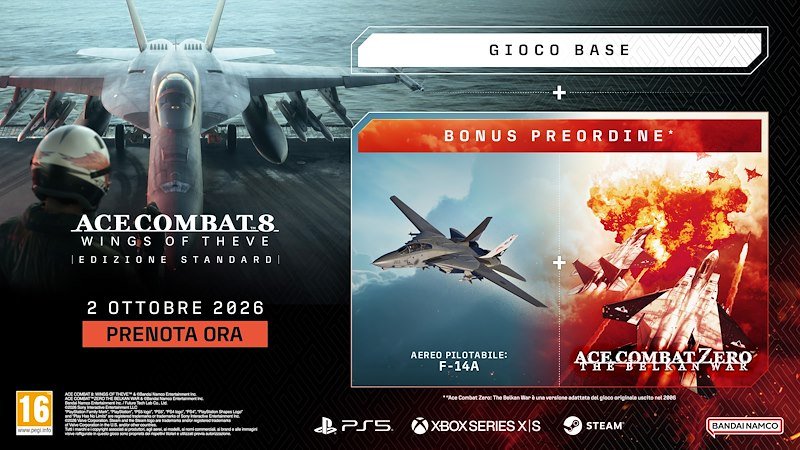 Ubisoft -Ace Combat 8: Wings Of Theve Xbox series x