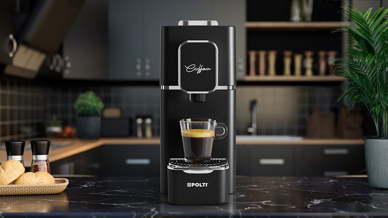 Polti macchina da caffè a cialde COFFEA S15bd nero