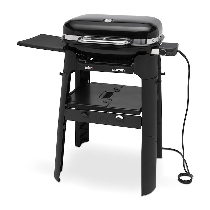 Weber Barbecue elettrico LUMIN CON STAND 1501652 Nero