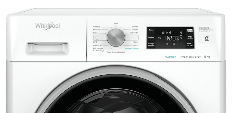 Whirlpool Lavatrice 9 Kg FFB 948 BSV IT White