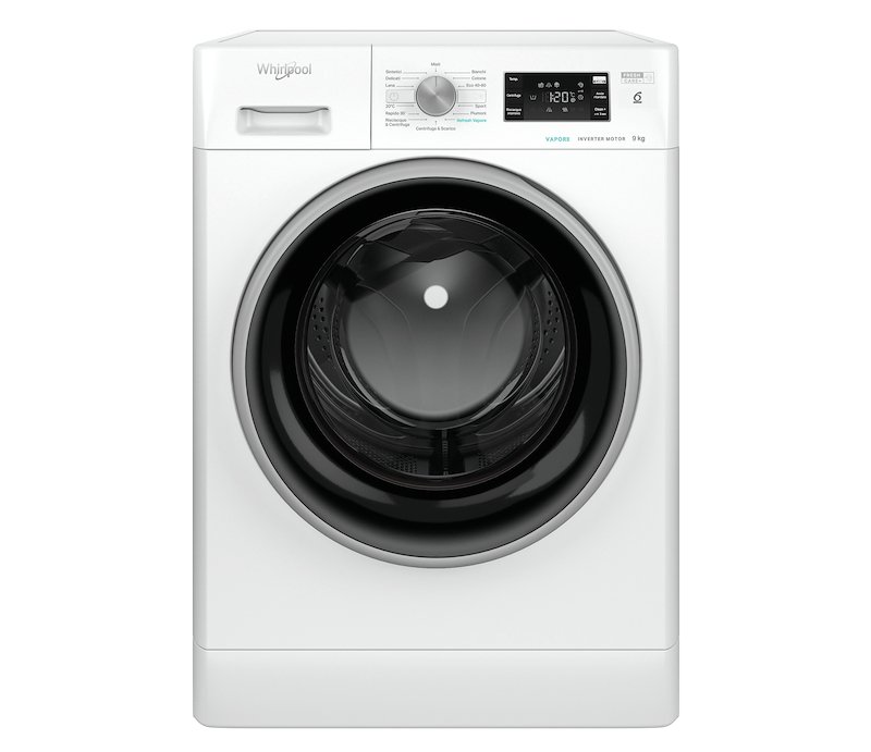 Whirlpool Lavatrice 9 Kg FFB 948 BSV IT White