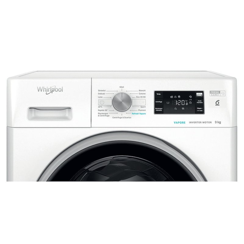 Whirlpool Lavatrice 9 Kg FFB 948 BSV IT White