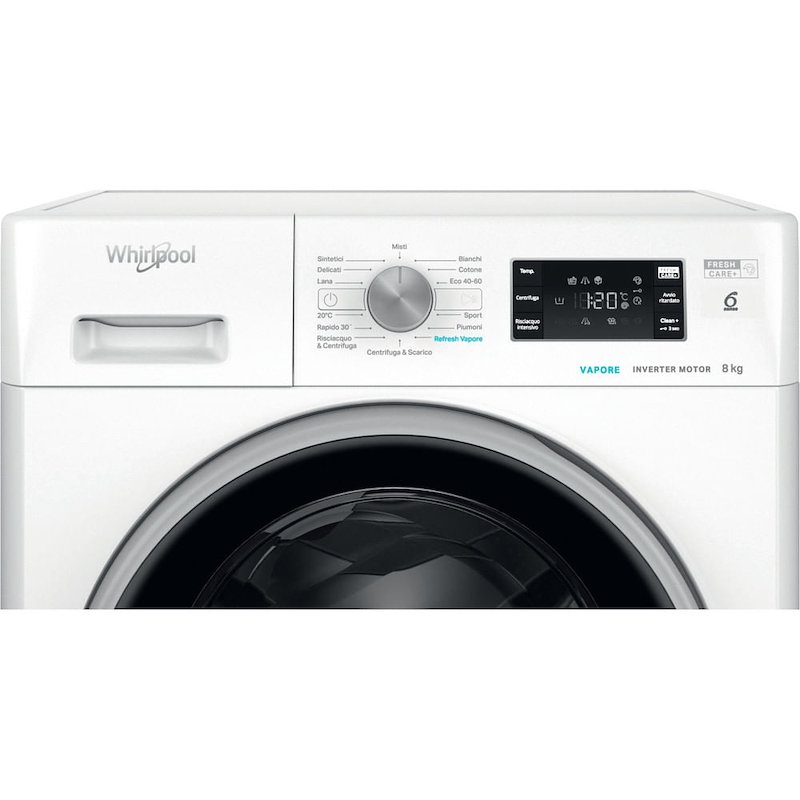 Whirlpool Lavatrice FFB 848 BSV IT 8 Kg Bianco