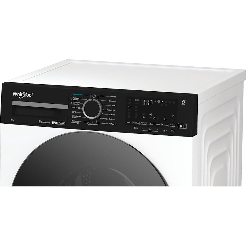 Whirlpool Lavatrice 9KG WPM 911W ADS IT Bianco
