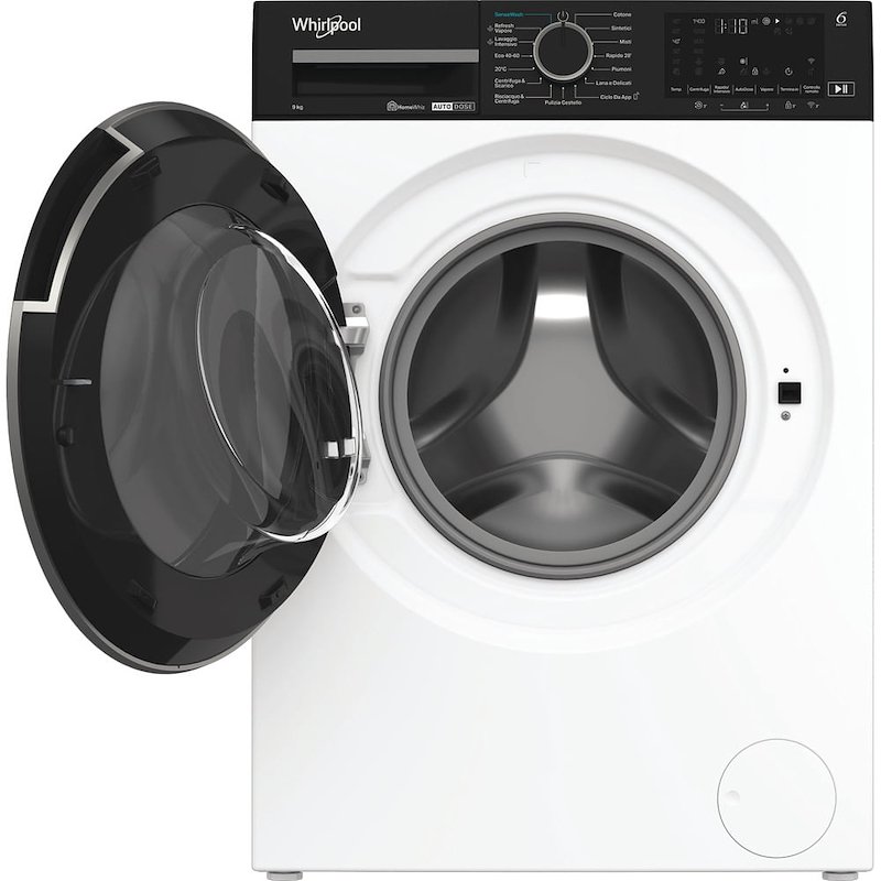 Whirlpool Lavatrice 9KG WPM 911W ADS IT Bianco