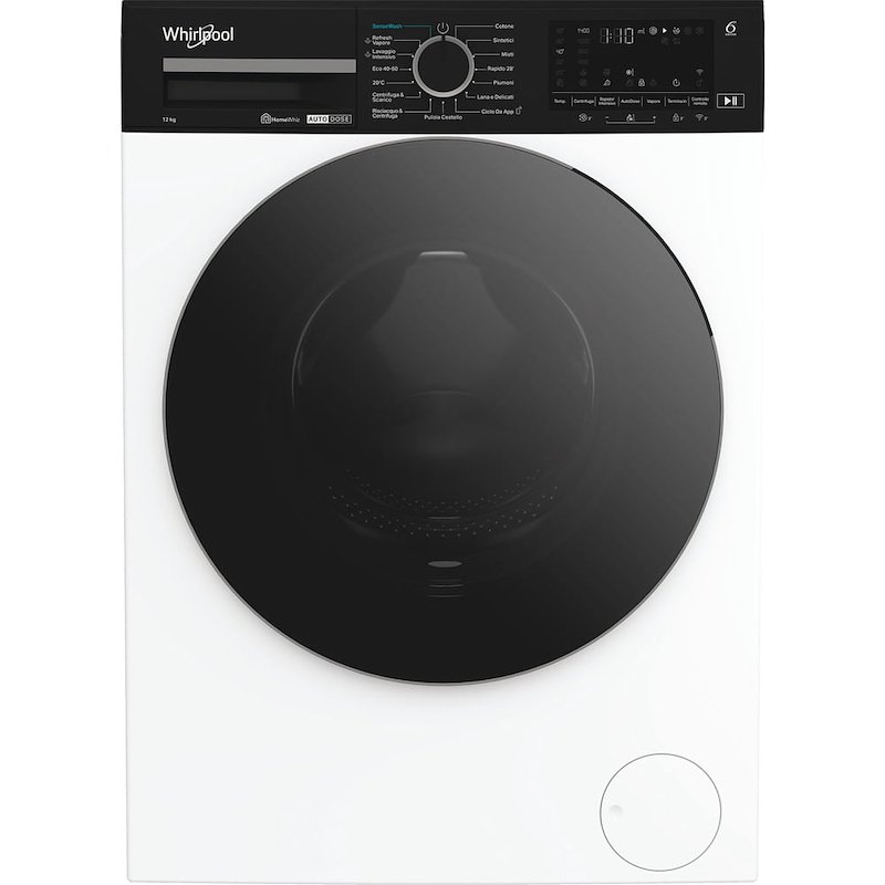 Whirlpool Lavatrici 12Kg WPM27WADSIT Bianco