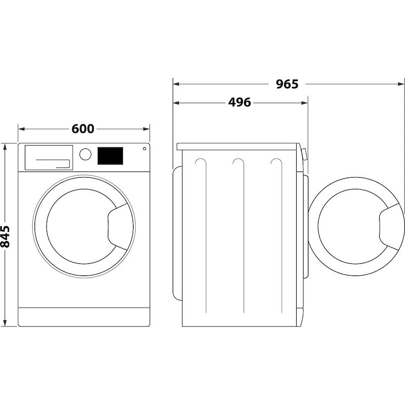 Whirlpool Lavatrice Wam 762wb It 7Kg Bianco