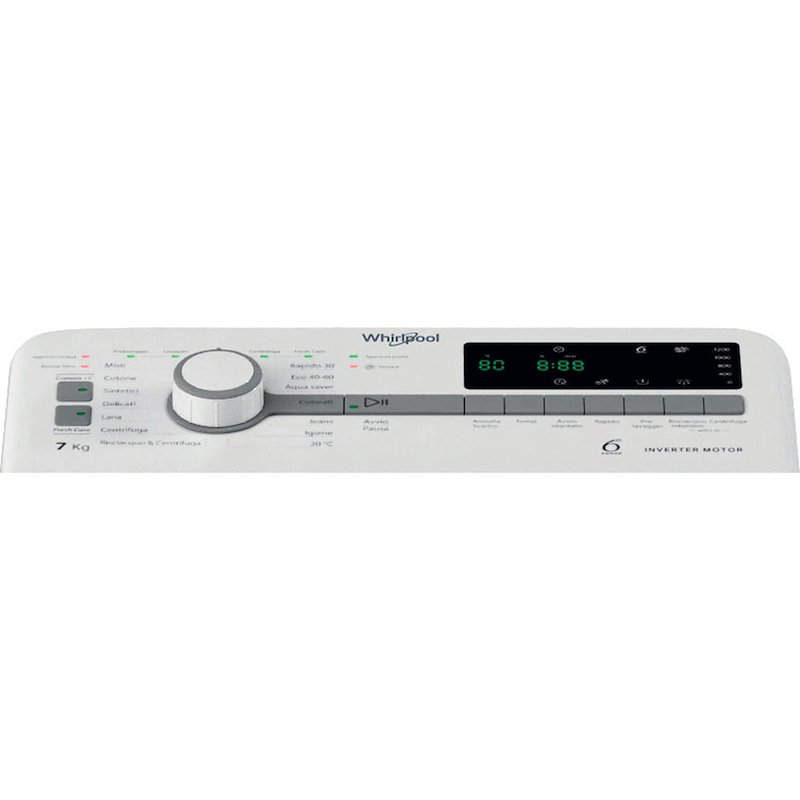 Whirlpool Lavatrice carica dall'alto TDLR 7251BS IT