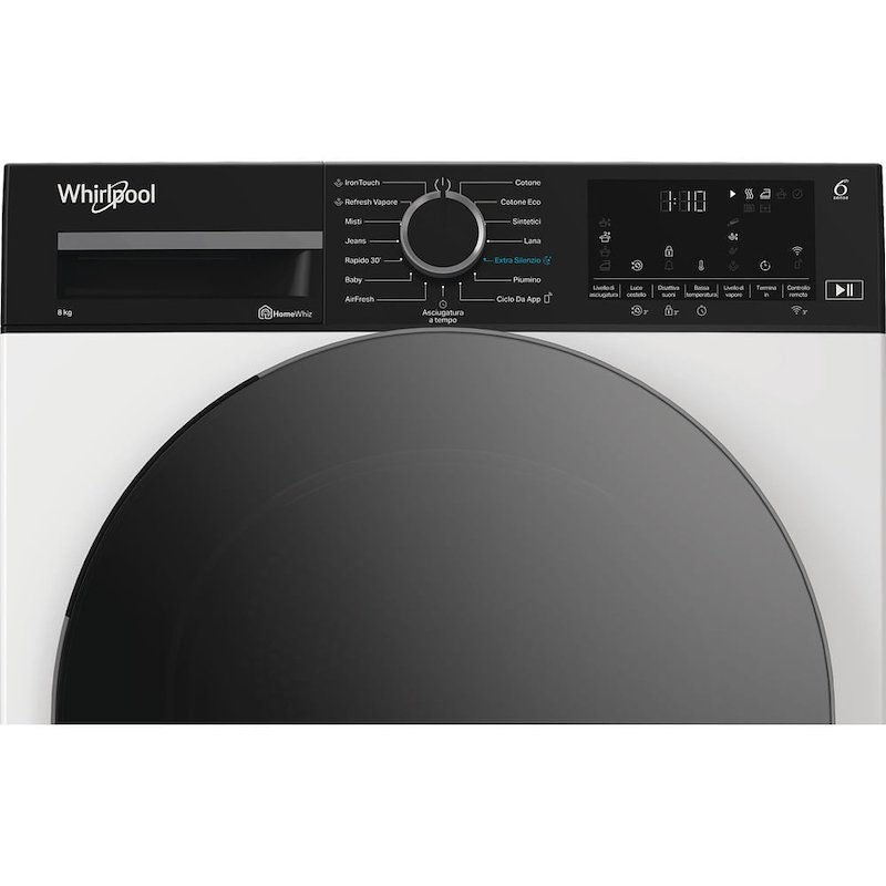 Whirlpool Asciugatrice 8Kg C Wd 86m Wbs It Bianco