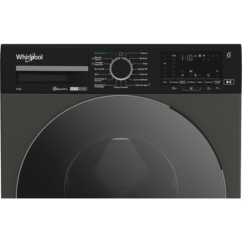 Whirlpool Lavatrice smart 10kg Wpm 011g Ads It