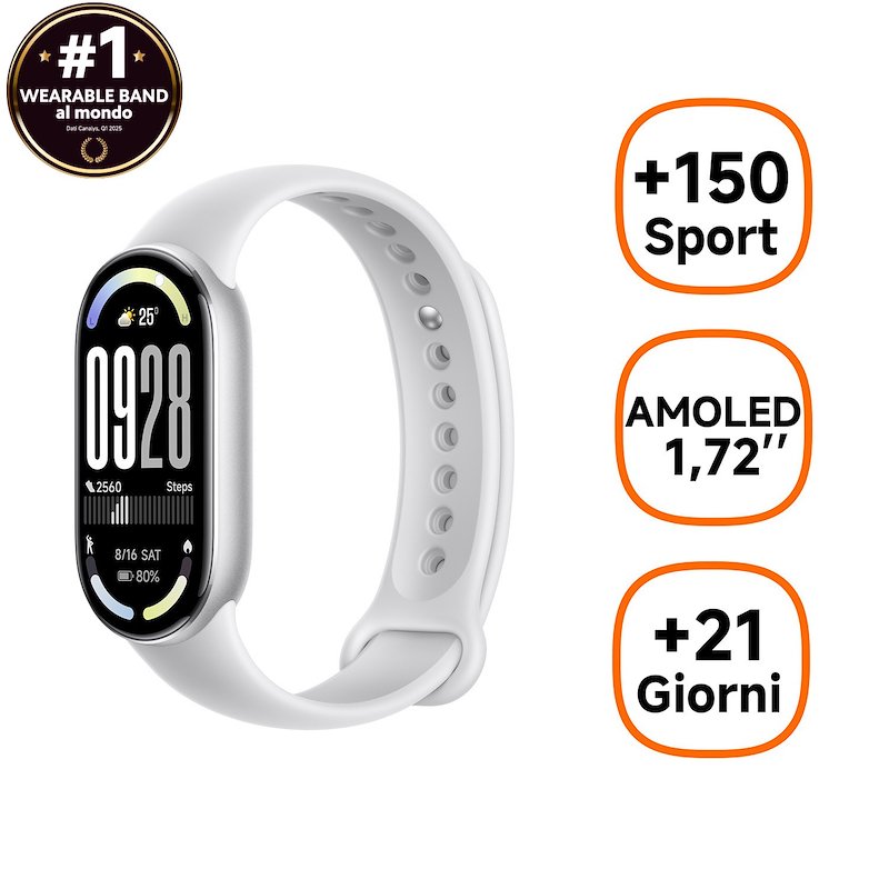 Xiaomi Smart Band 10 Glacier Silver