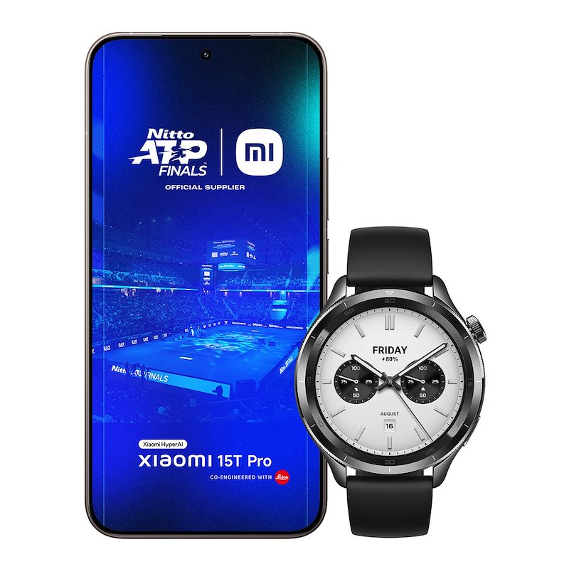 Xiaomi Smartphone 15T PRO 12/512GB MOCHA GOLD + Watch S4 Black