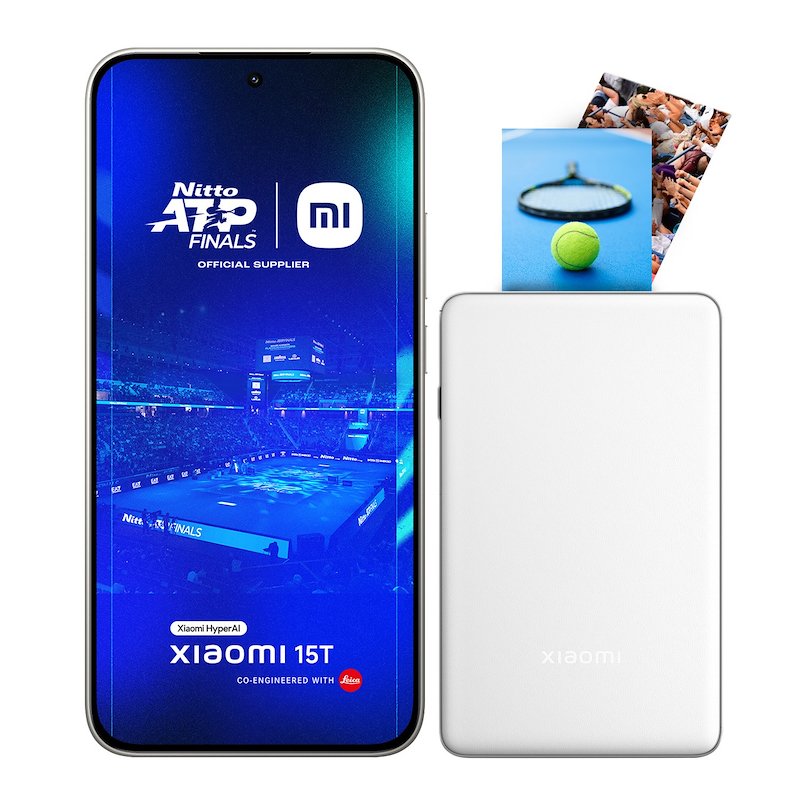 Xiaomi Smartphone 15T 12/256GB Gray + portable Photoprinter Pro