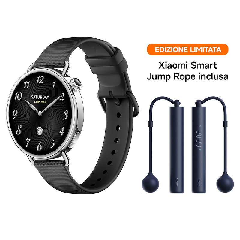 Xiaomi Smartwatch Watch S4 41mm + Jump Rope Nero