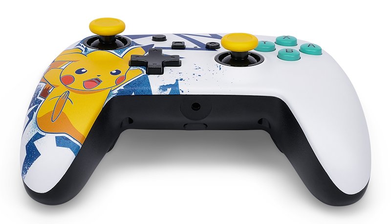 X-treme Enhanced Wireless Controller Pikachu High Voltage Bianco