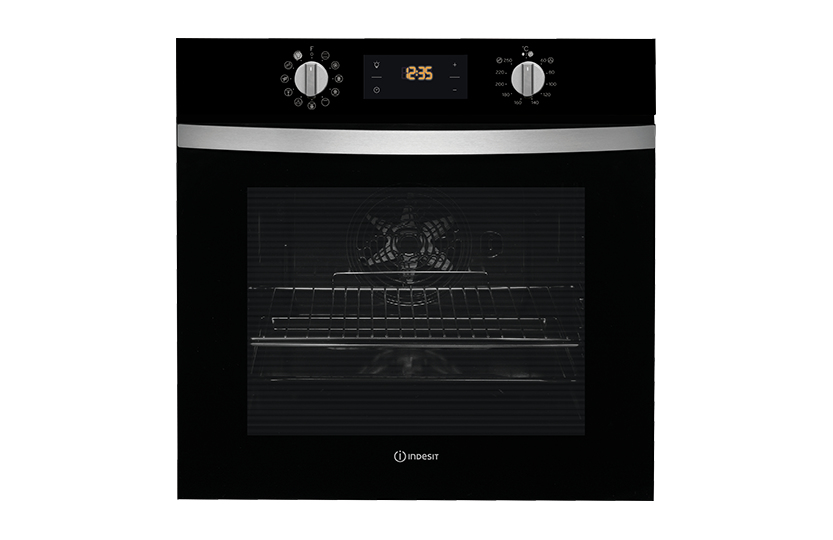 Forno Elettrico Indesit IFW 4844 H BL - 71 Litri, Ventilato, Nero - Design Moderno E Facile Da Pulire - Foto 4