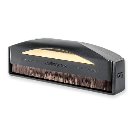AudioQuest Spazzola Antistatica Vinili Antistatic Record Brush Gold