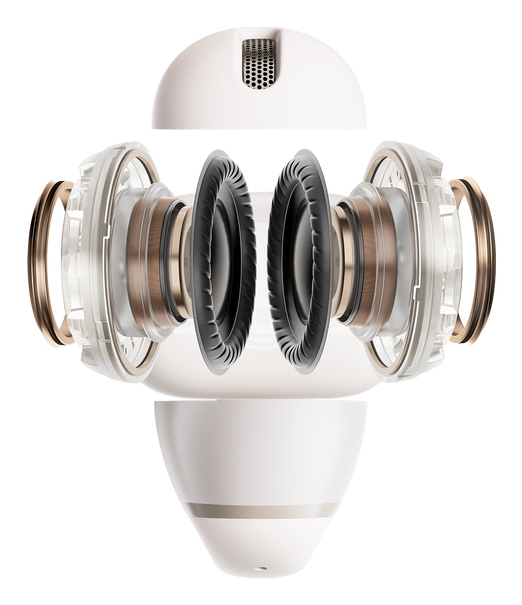 Shokz Auricolari Opendots 2 Clip Bianco