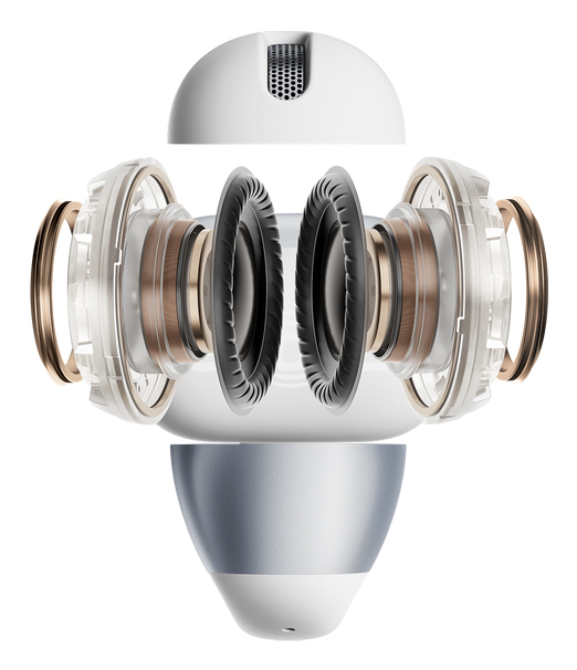Shokz Auricolari Opendots 2 Clip Grigio