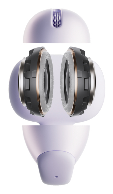 Shokz Auricolari Opendots Air Lilla