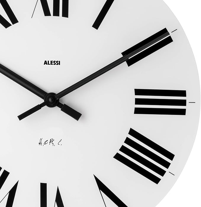 Alessi Orologio da parete Firenze 36CM Bianco