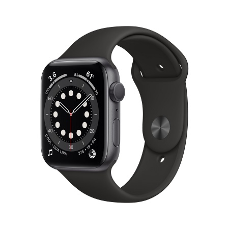 Apple Watch Series 6 Space Gray 44 mm GPS+Cellular MG2E3TY/A | Comet