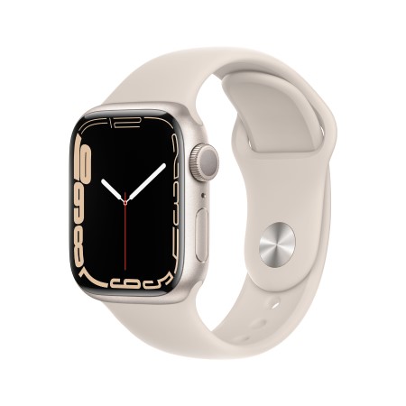 Apple Watch Series 7 41mm Starlight Aluminium Case | Comet