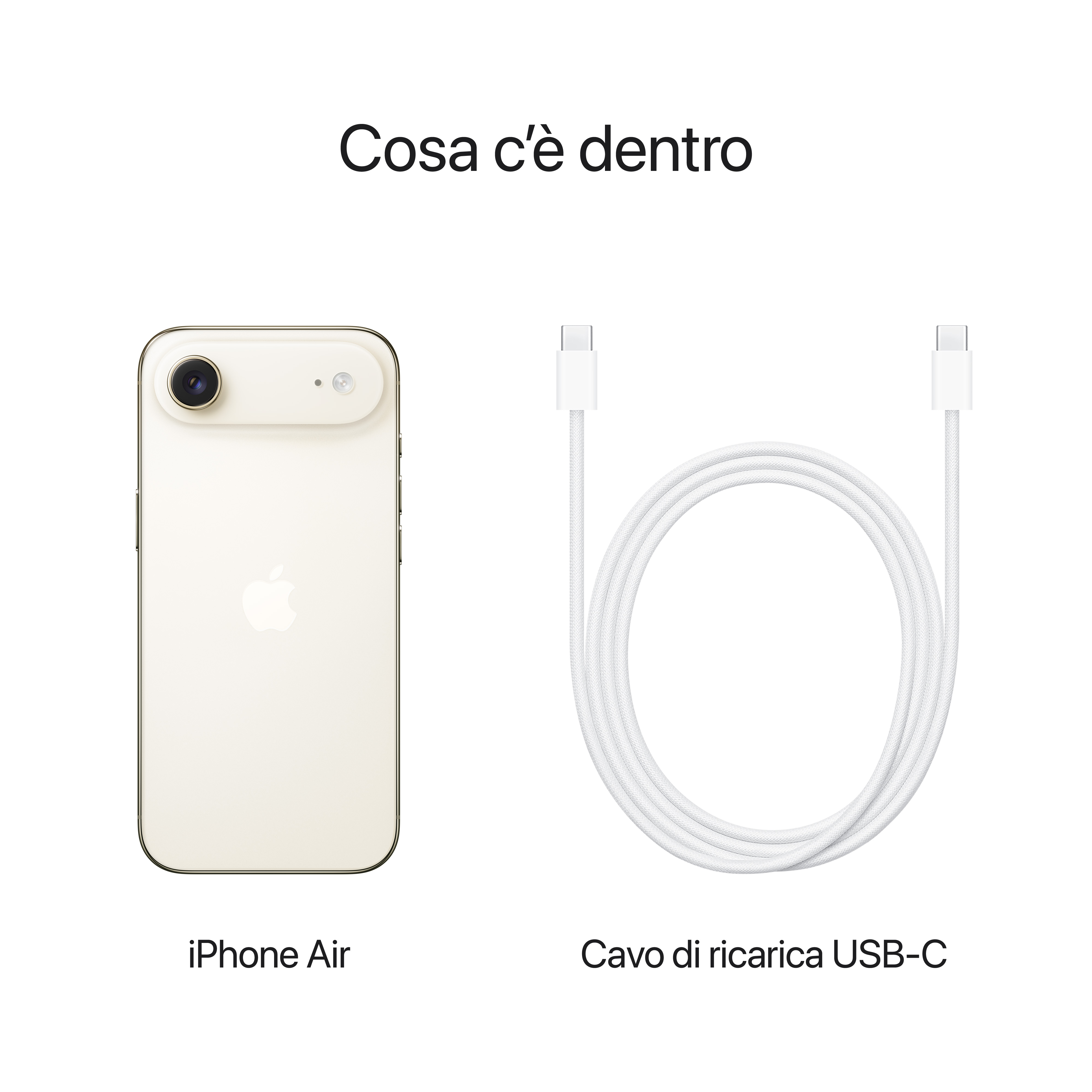 Apple iPhone Air 512GB Oro chiaro