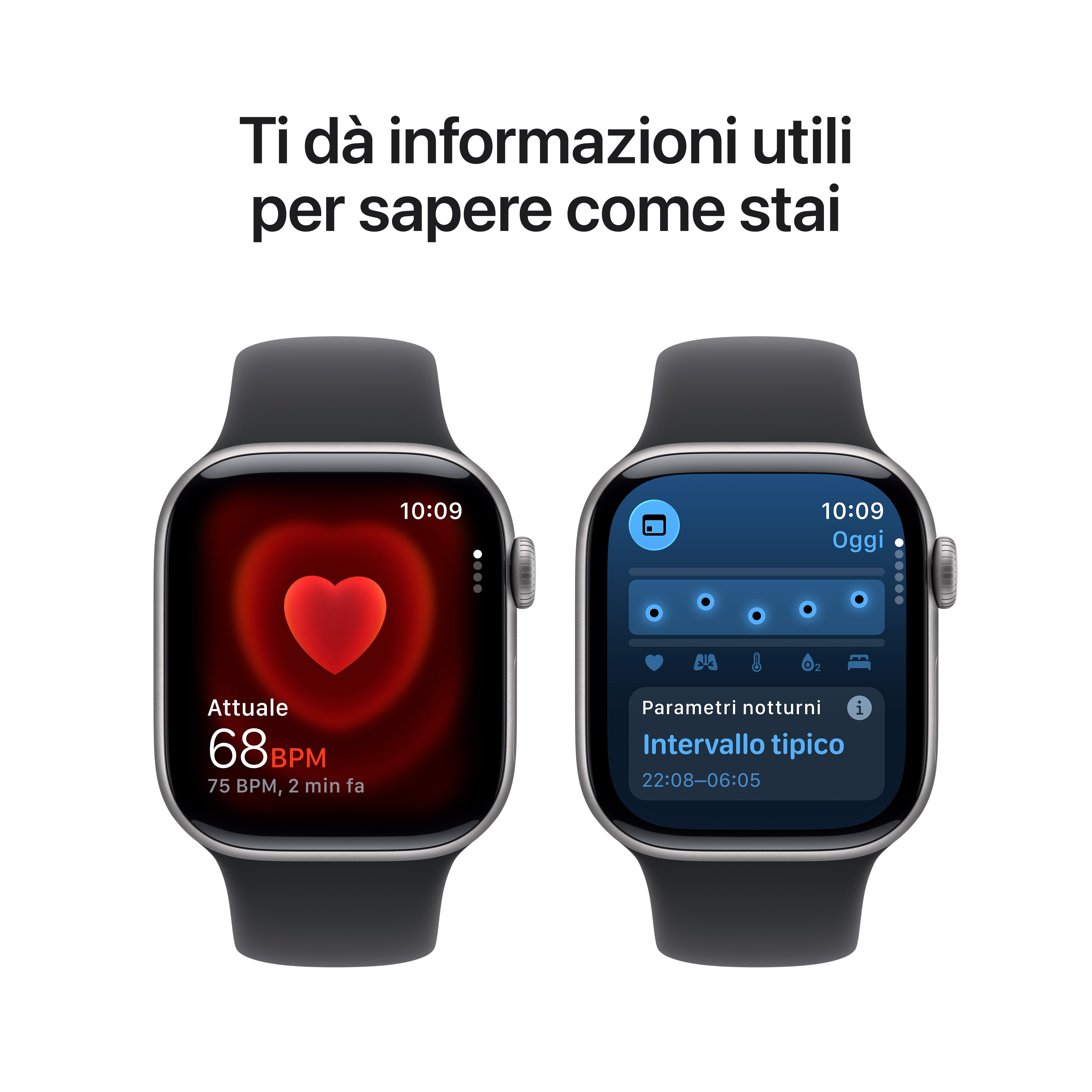 Apple Watch Series 11 46mm S/M GPS Alluminio Grigio Siderale