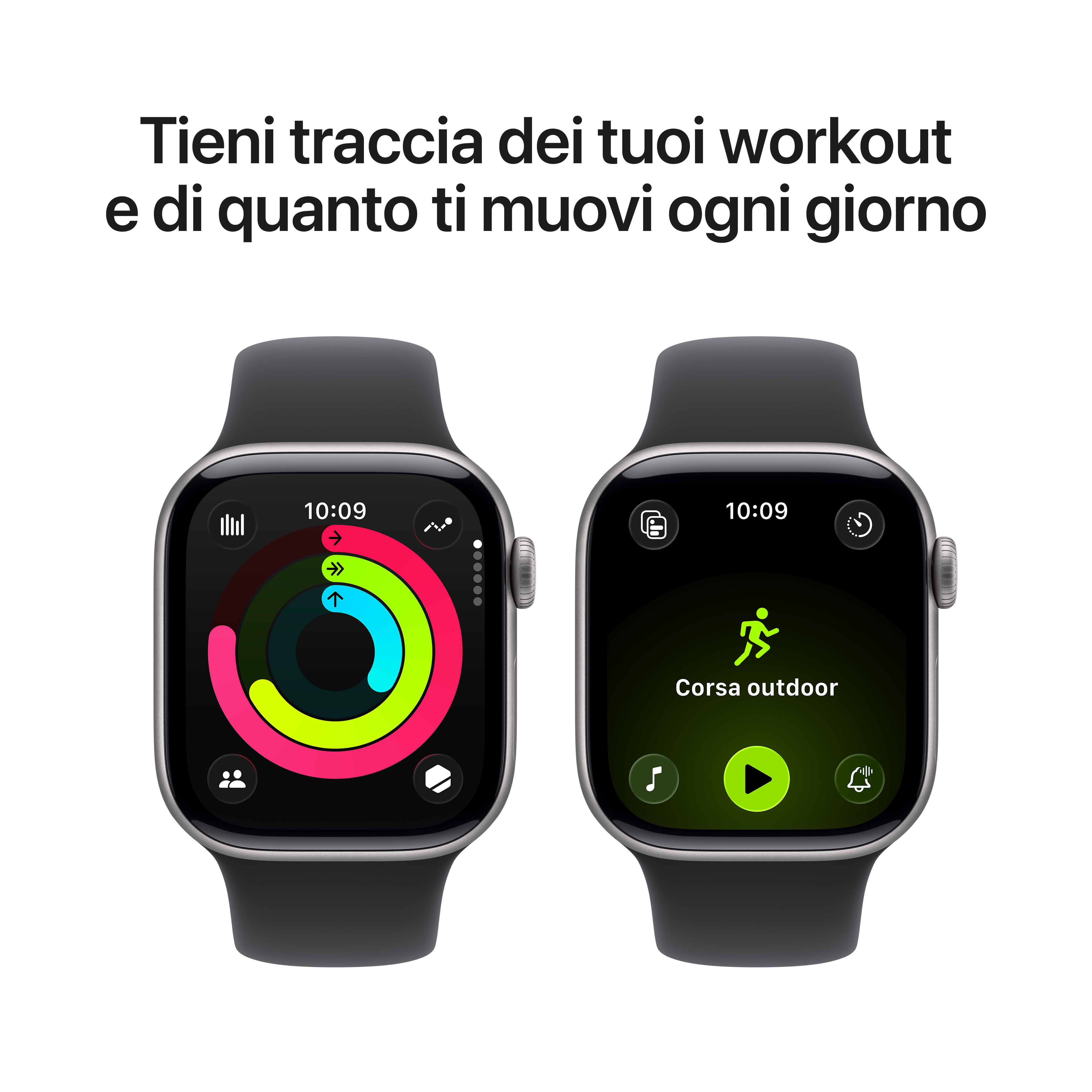 Apple Watch Series 11 42mm S/MGPS + Cellular Alluminio Jet Black