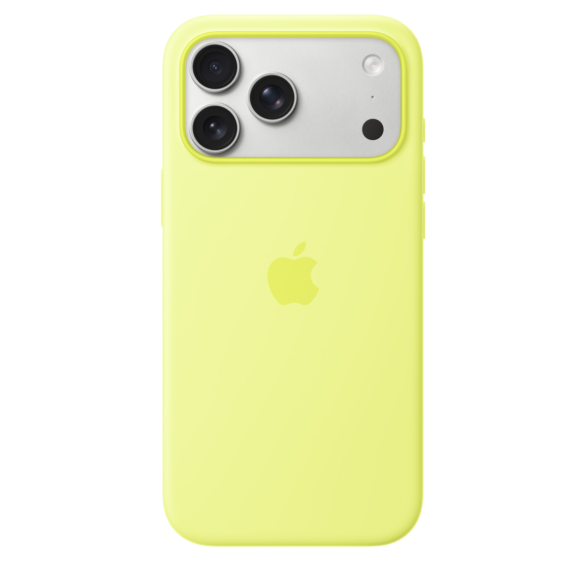 Apple Custodia MagSafe in silicone per iPhone 17 Pro Max Mgfm4zm/a Giallo neon