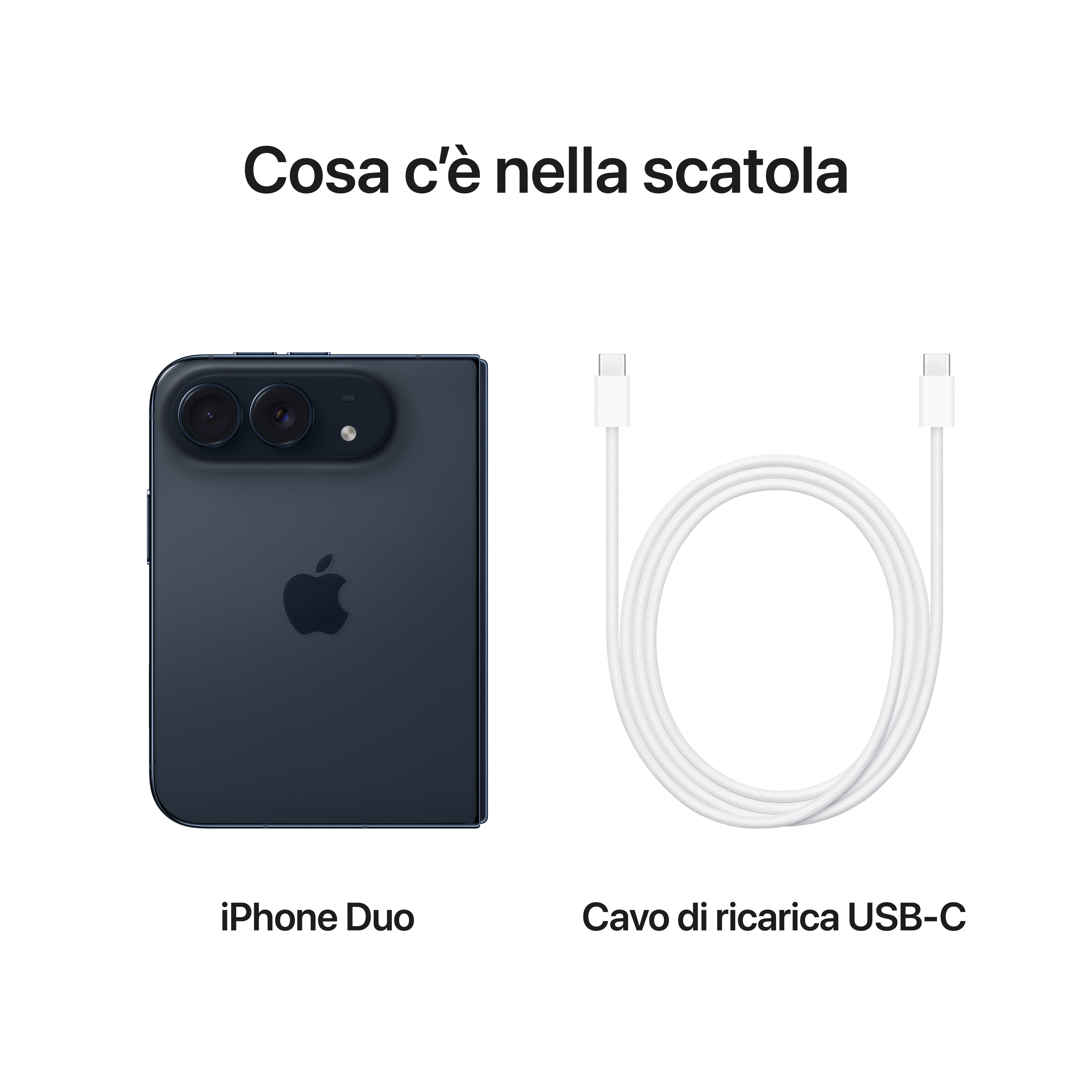Apple iPhone Duo 256GB Cielo notturno