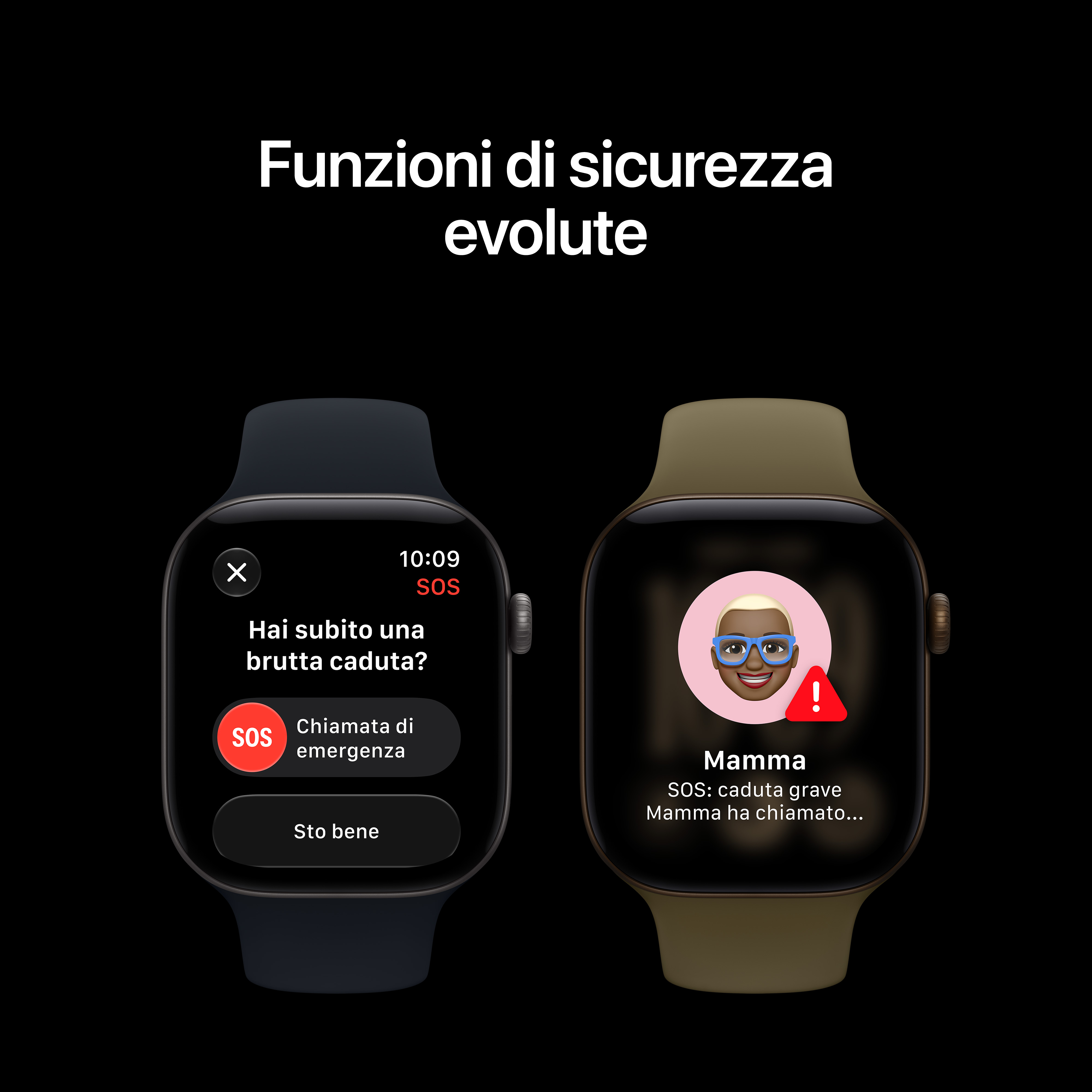 Apple Watch Series 12 GPS+Cellular 42MM S/M Cassa Alluminio Grigio siderale e Sport Band Blu