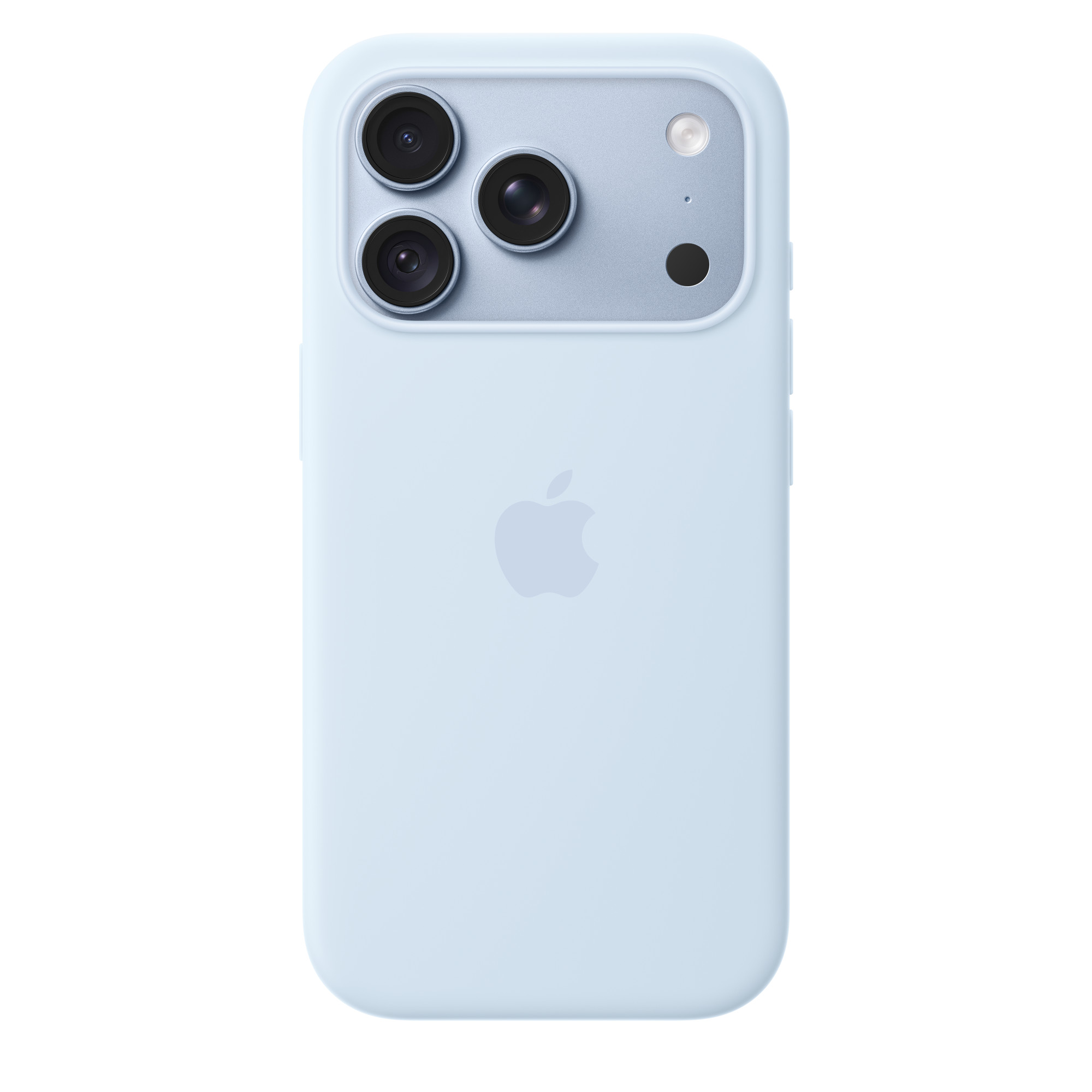 Apple Custodia con MagSafe iPhone 18 Pro Silicone Celeste Vivace