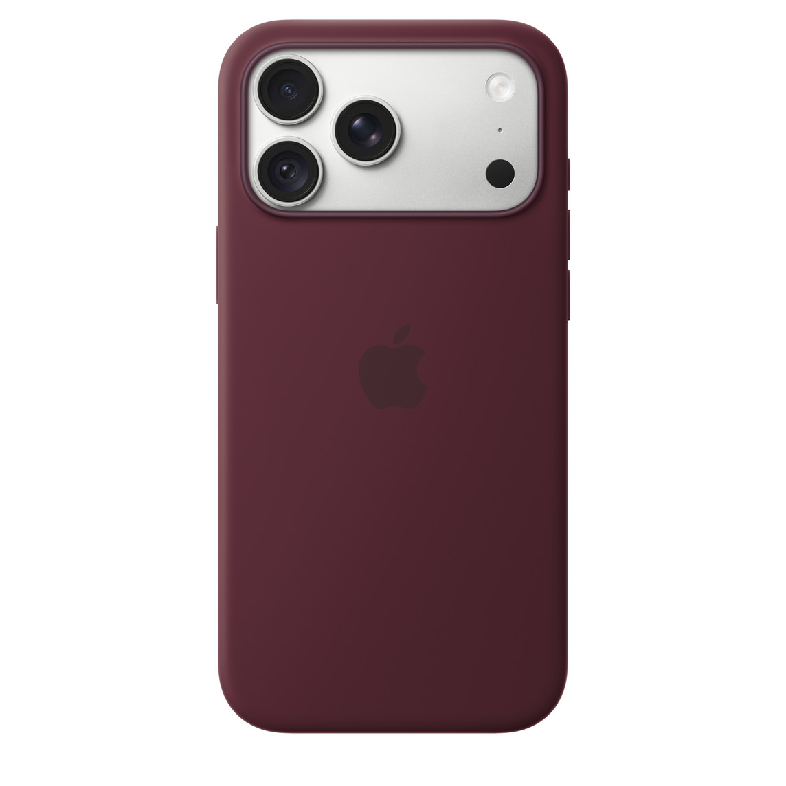 Apple Custodia con MagSafe iPhone 18 Pro Max Silicone Borgogna