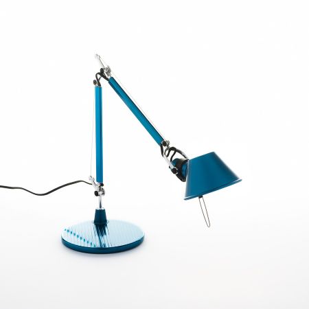 Artemide - Tolomeo Micro da Tavolo Blu Anodizzato