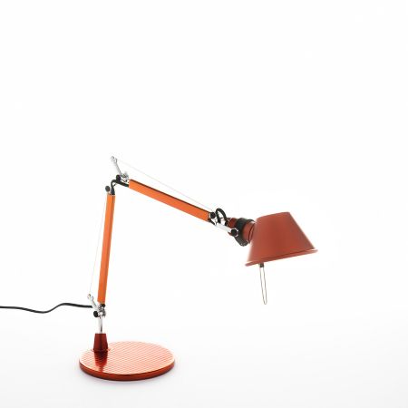 Artemide - Tolomeo Micro da Tavolo Arancione Anodizzato