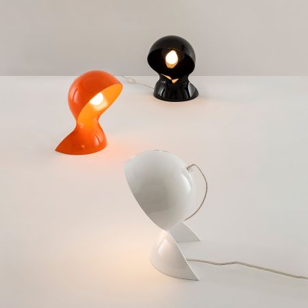 Artemide - Dalù Nero Lampada da Tavolo