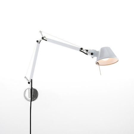 Artemide - Tolomeo Micro Parete Bianco Lucido - Corpo Lampada