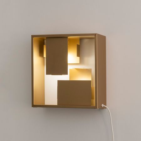 Artemide - Fato Oro Lampadata da Tavolo o da Parete