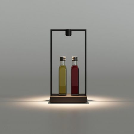 Artemide - Curiosity 36 Lampada da Tavolo Marrone/Nero