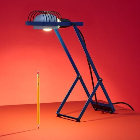 Artemide - Sintesi Blu Lampada da Tavolo