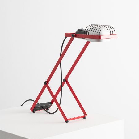 Artemide - Sintesi Rosso Lampada da Tavolo