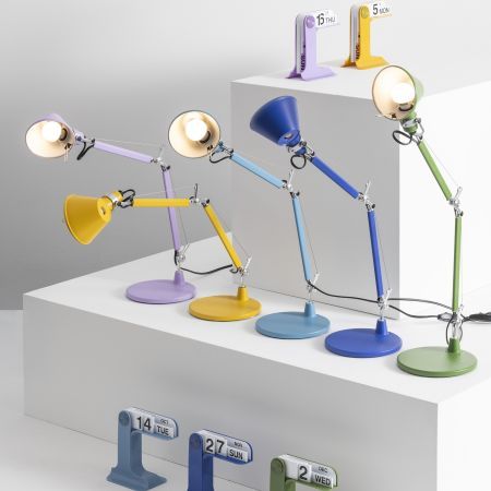 Artemide - Tolomeo Micro Light Blue da tavolo