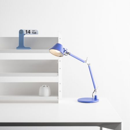 Artemide - Tolomeo Micro Blue Klein da tavolo