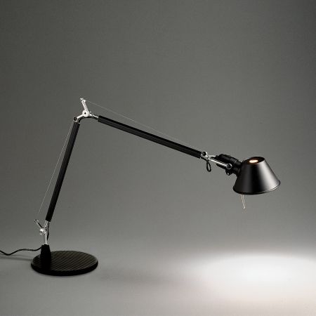 Artemide - Tolomeo Mini Tavolo Nero Corpo Lampada