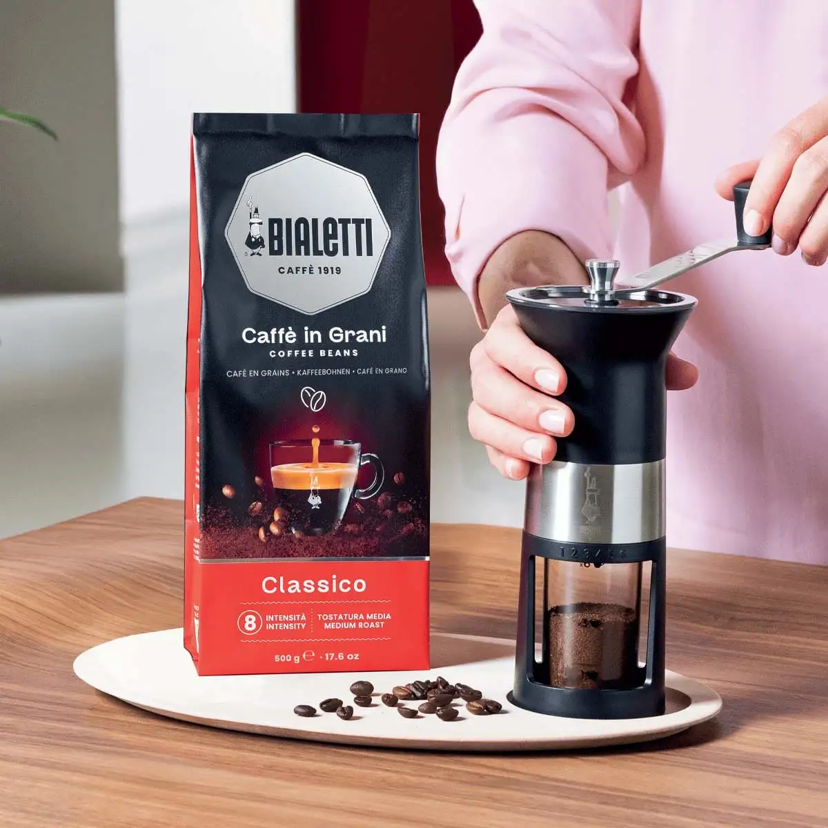 Bialetti Esperto Grani, Caffè in Grani, Gusto Classico, 500 G - 6